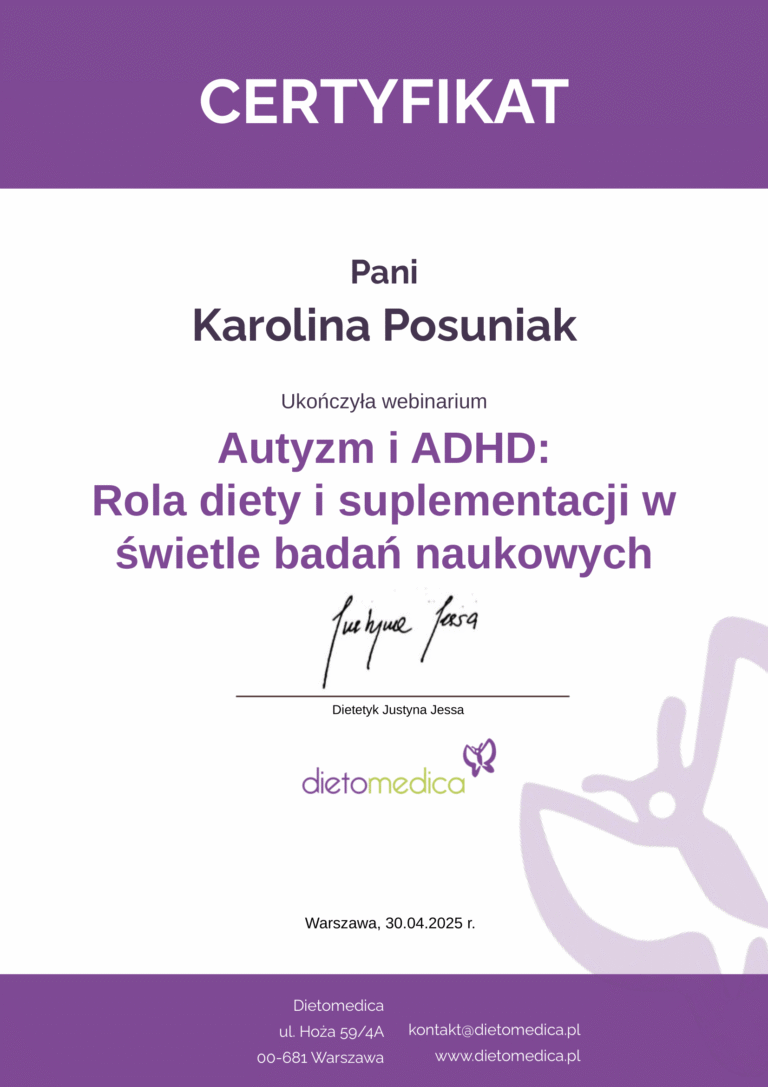 psychodietetyk warszawa oraz online Karolina Posuniak on-line