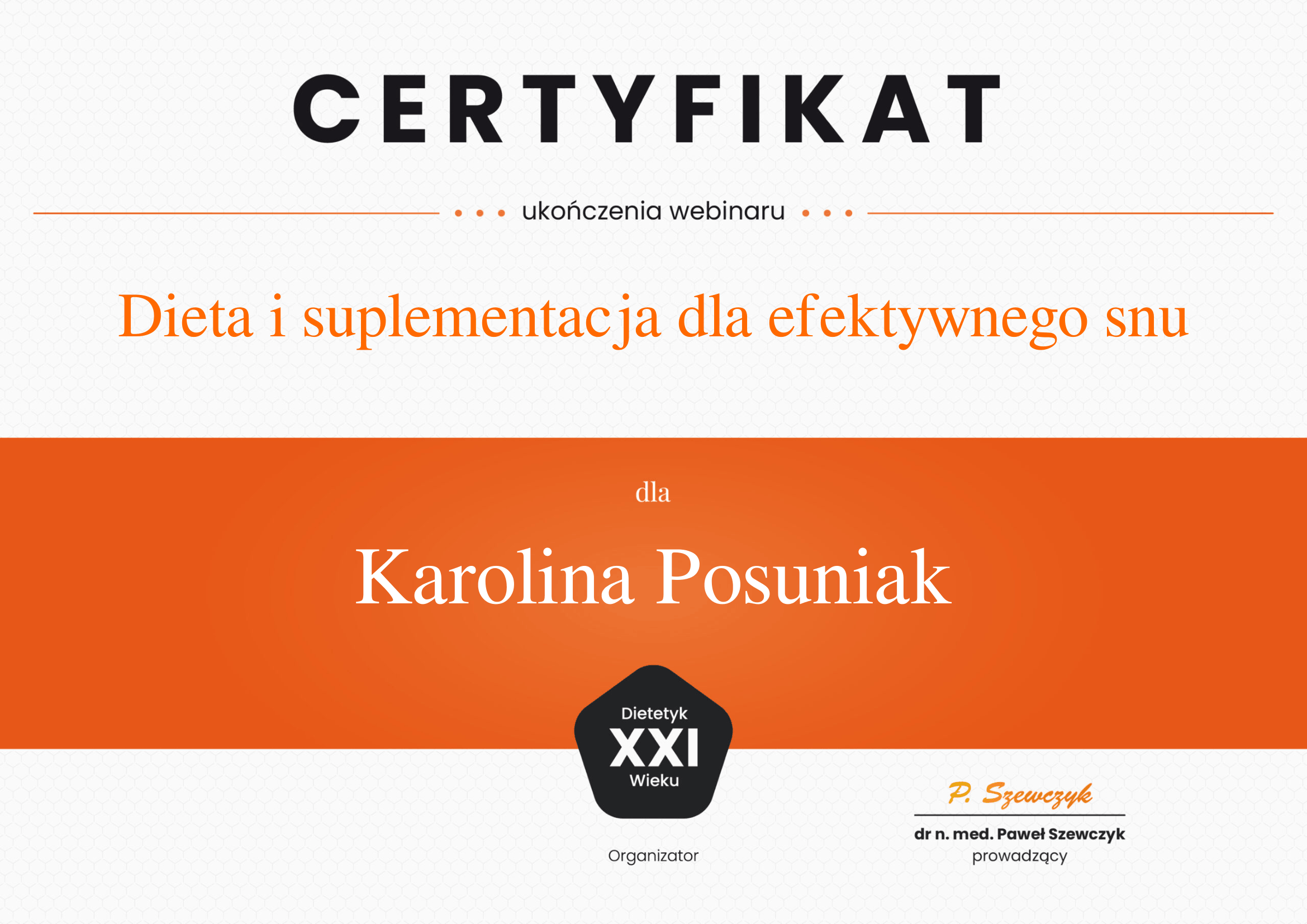 Psychodietetyk Warszawa Between Karolina Posuniak