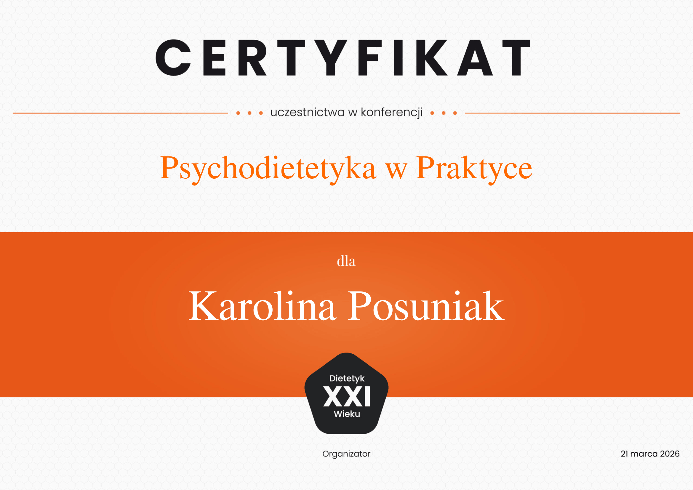 Psychodietetyk Warszawa
