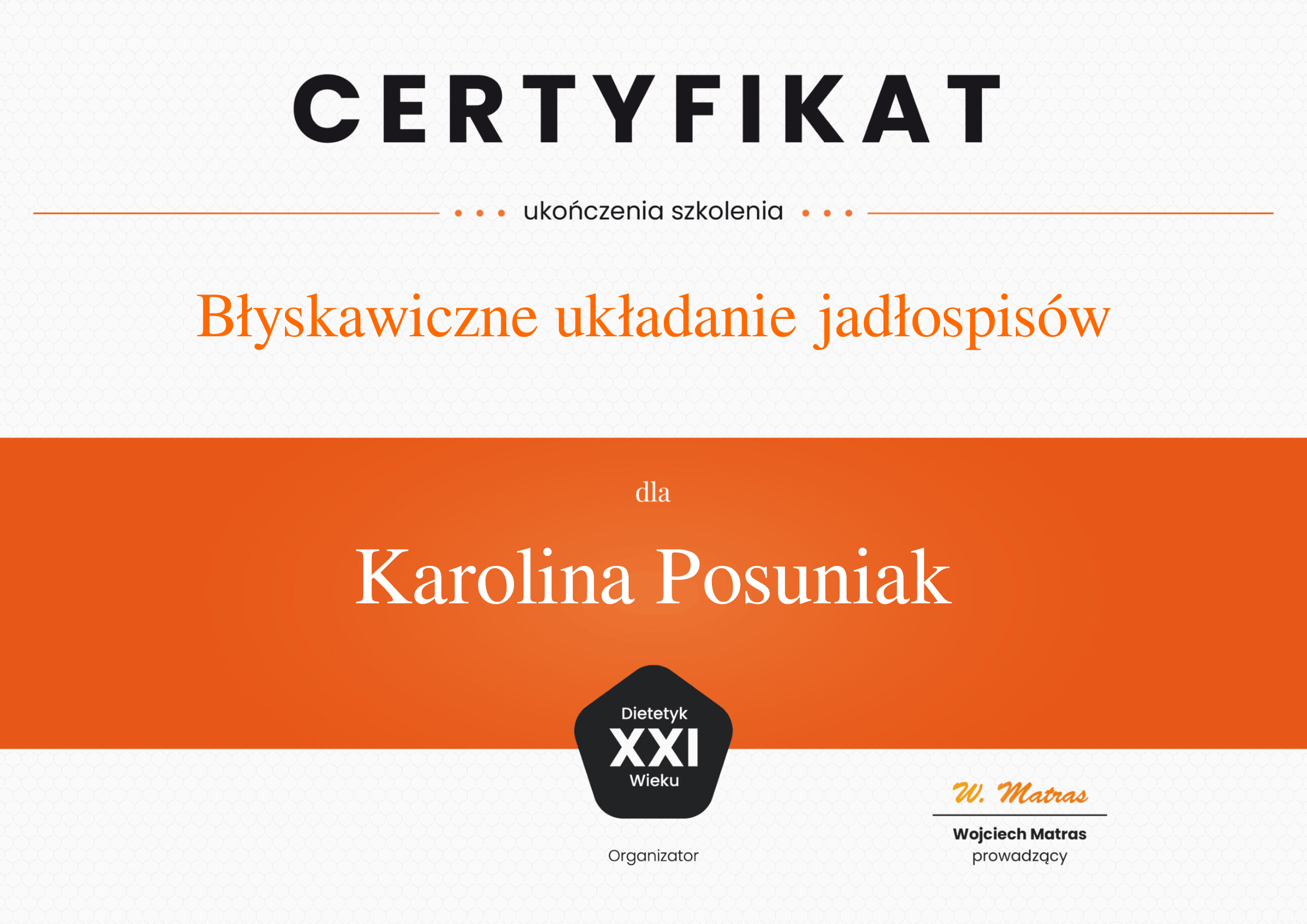 Psychodietetyk Warszawa & Online